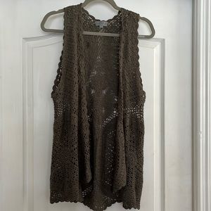Boho crocheted top-size med